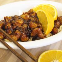 Delicious Asian Orange Marmalade Chicken & Rice Recipe